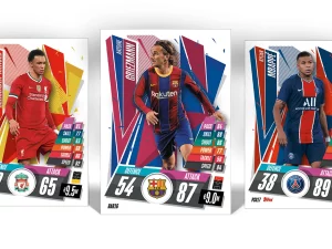 rare match attax cards