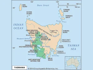 big is tasmania