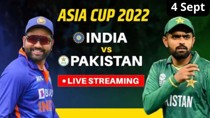 India vs Pakistan Match 2022 Live