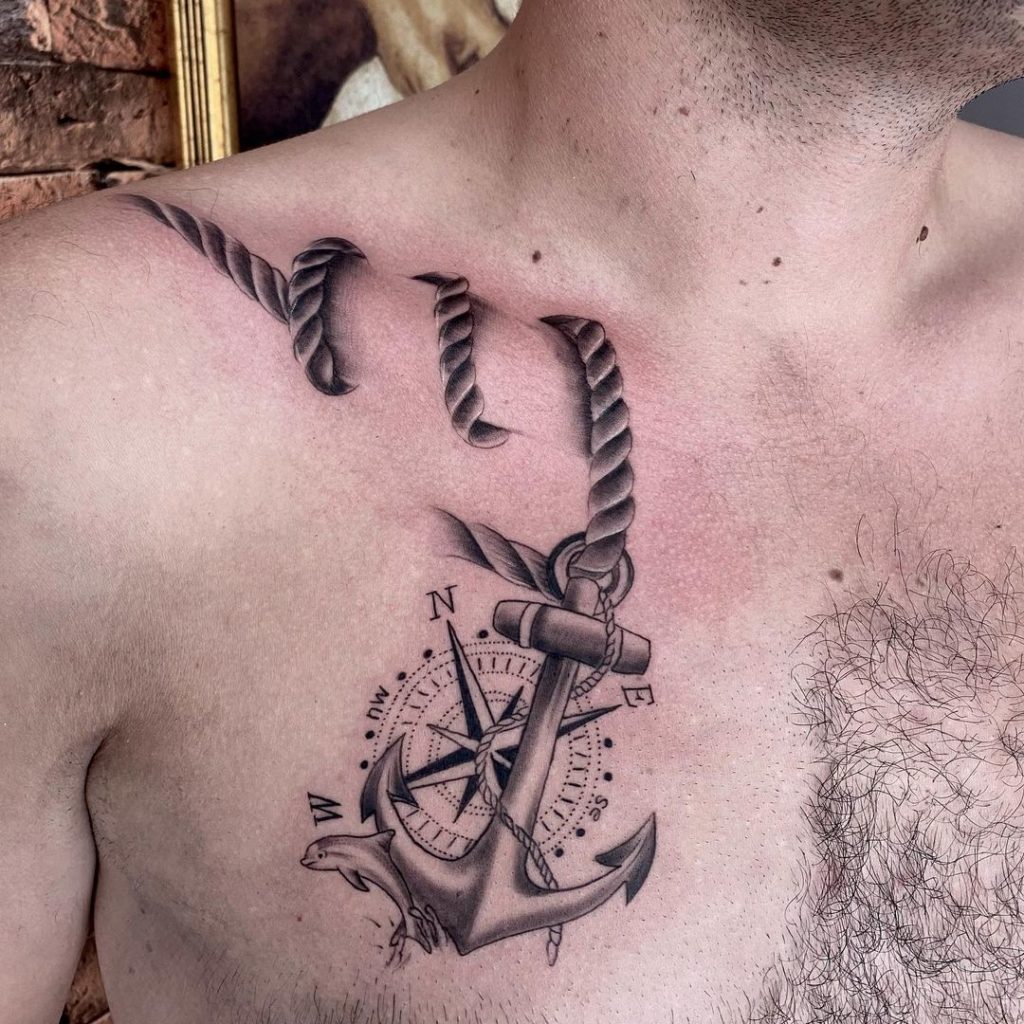 7 Meaningful Simple Chest Tattoos For Guys  Just iND