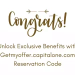 getmyoffer.capitalone.com Reservation Code