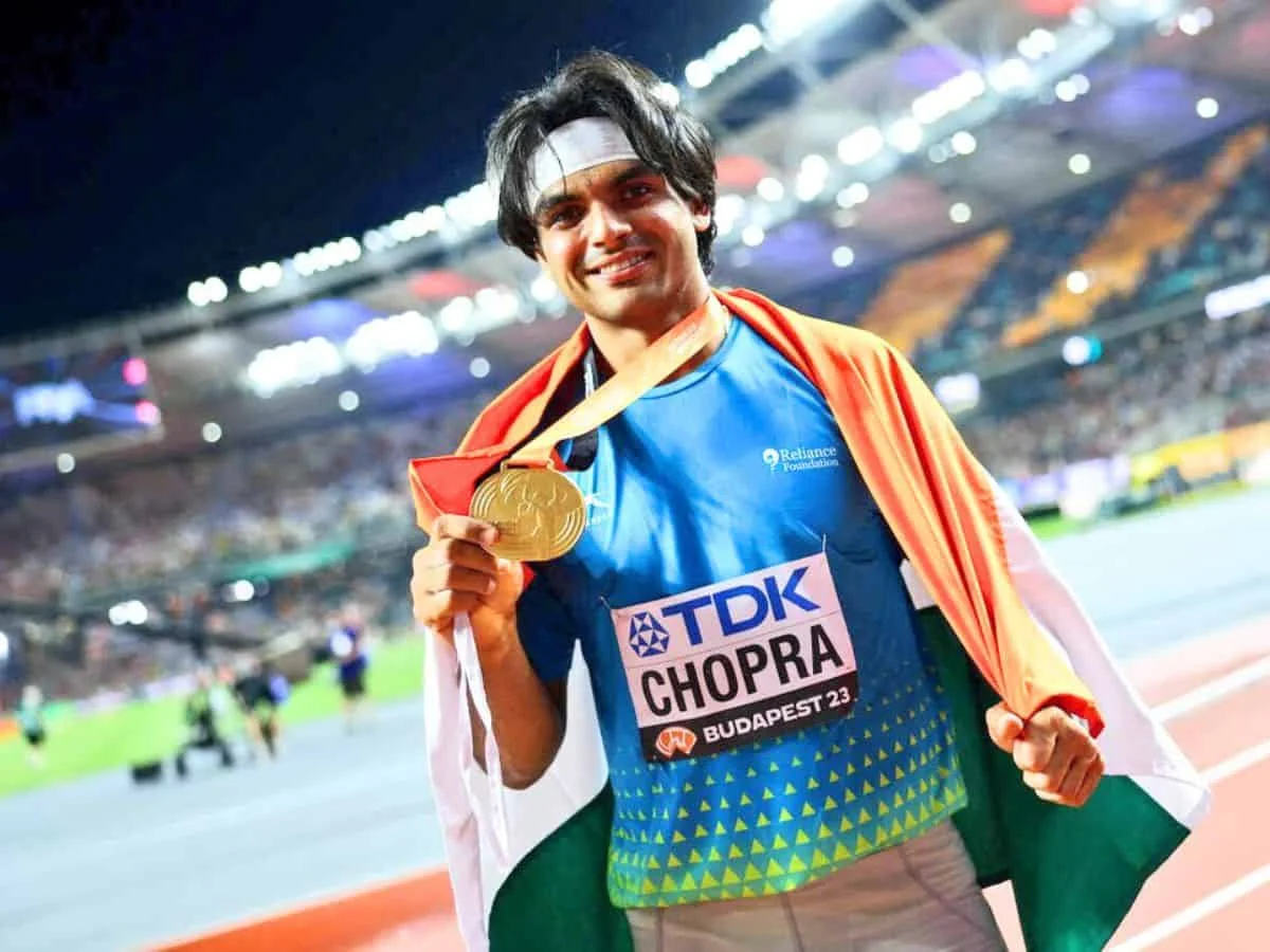 Neeraj Chopra first Indian win gold at World Athletics Championships