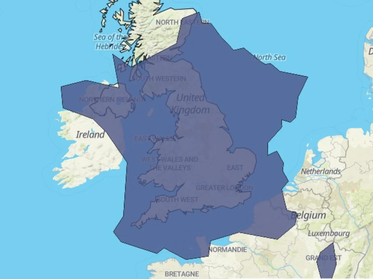 bigger is france