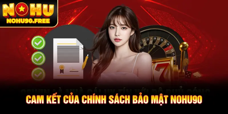 Cam kết trong chính sách bảo mật NOHU90